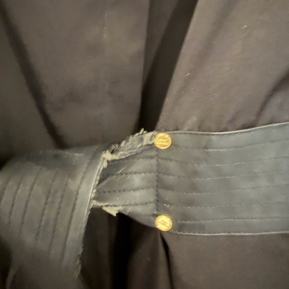 Steve Madden pleated rain coat - Picture 4 of 5